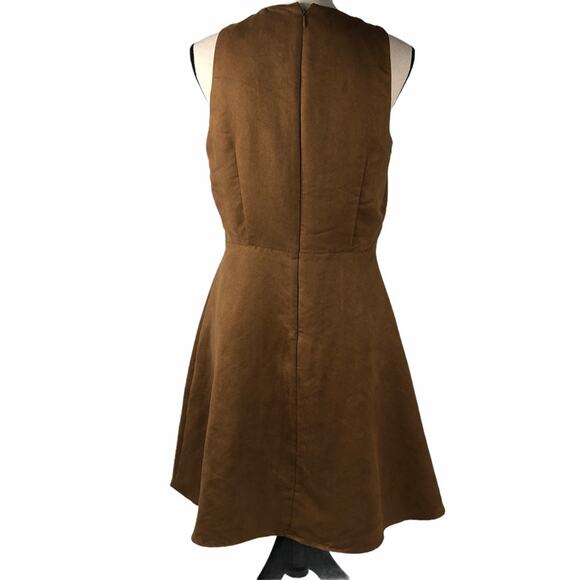 Vegan Suede Cowgirl Dress  By Mossimo size Medium - Picture 3 of 7